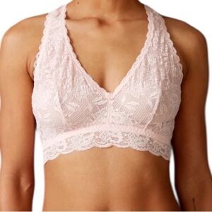 Cosabella Never Say Never Curvy Racie Racerback Bralette New M Pink Lilly NWT